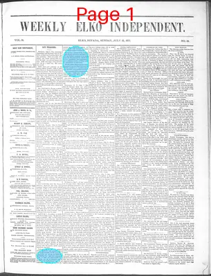 Page thumbnail for The Weekly Elko Independent