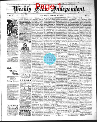 Page thumbnail for The Weekly Elko Independent