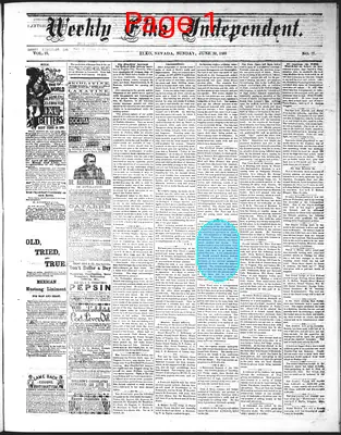 Page thumbnail for The Weekly Elko Independent