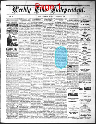 Page thumbnail for The Weekly Elko Independent