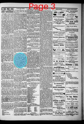 Page thumbnail for The Pioche Weekly Record