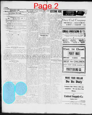Page thumbnail for The Mcdowell Times