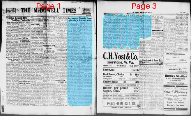 Page thumbnail for The Mcdowell Times