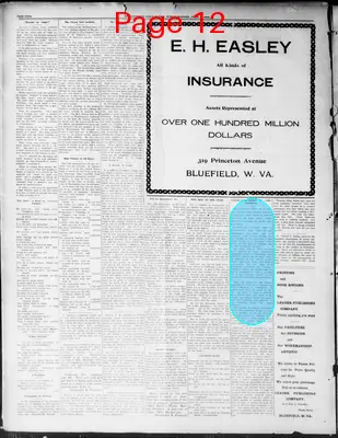 Page thumbnail for Bluefield Evening Leader