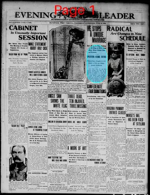 Page thumbnail for Bluefield Evening Leader