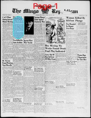 Page thumbnail for The Mingo Republican