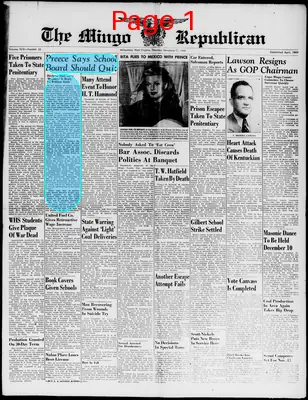 Page thumbnail for The Mingo Republican