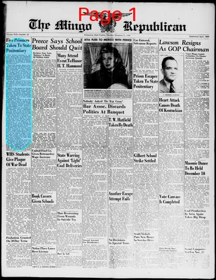 Page thumbnail for The Mingo Republican