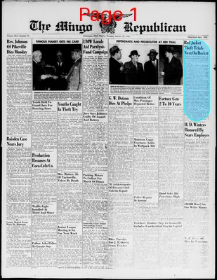 Page thumbnail for The Mingo Republican