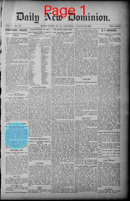 Page thumbnail for Daily New Dominion