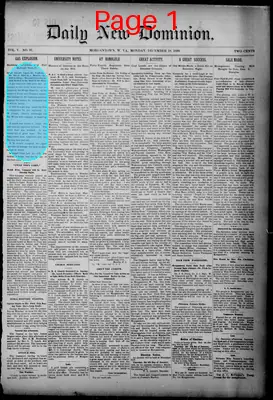 Page thumbnail for Daily New Dominion