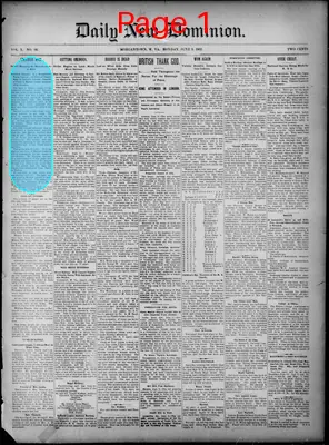 Page thumbnail for Daily New Dominion