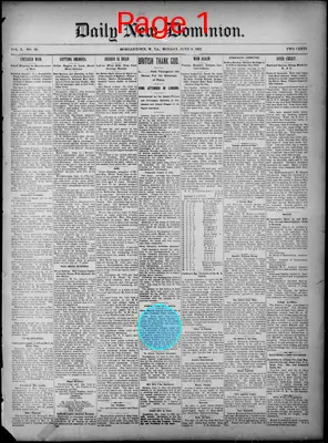 Page thumbnail for Daily New Dominion