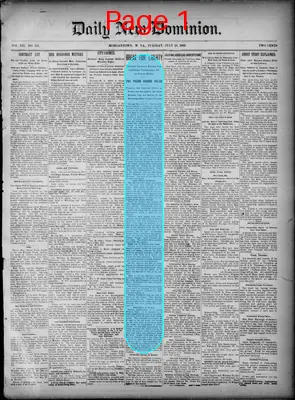 Page thumbnail for Daily New Dominion