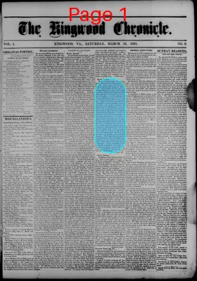 Page thumbnail for The Kingwood Chronicle