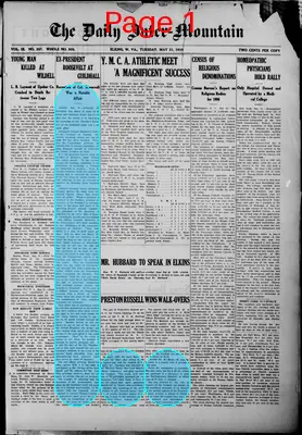 Page thumbnail for The Daily Inter Mountain