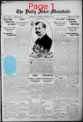 Page thumbnail for The Daily Inter Mountain