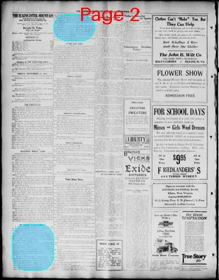 Page thumbnail for The Elkins Inter Mountain