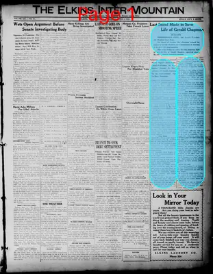 Page thumbnail for The Elkins Inter Mountain
