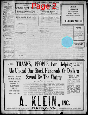 Page thumbnail for The Elkins Inter Mountain