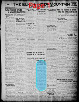 Page thumbnail for The Elkins Inter Mountain