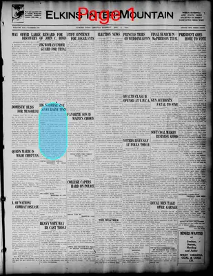Page thumbnail for The Elkins Inter Mountain