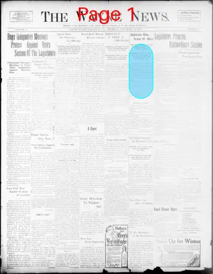 Page thumbnail for The Wayne News