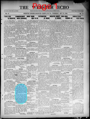 Page thumbnail for The Webster Echo