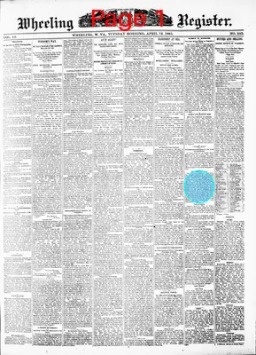 Page thumbnail for Wheeling Register