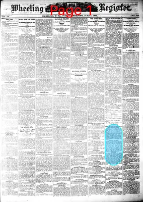 Page thumbnail for Wheeling Register