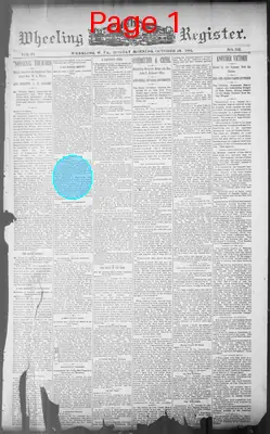 Page thumbnail for Wheeling Register