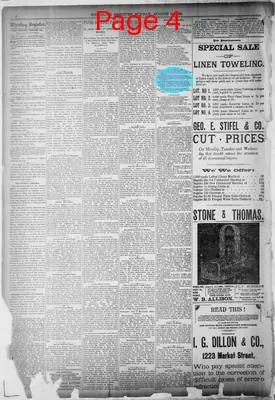 Page thumbnail for Wheeling Sunday Register