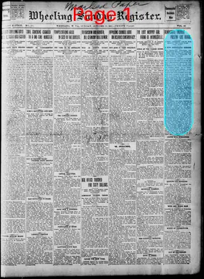 Page thumbnail for Wheeling Sunday Register