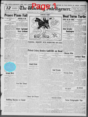 Page thumbnail for The Wheeling Intelligencer
