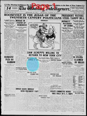Page thumbnail for The Wheeling Intelligencer
