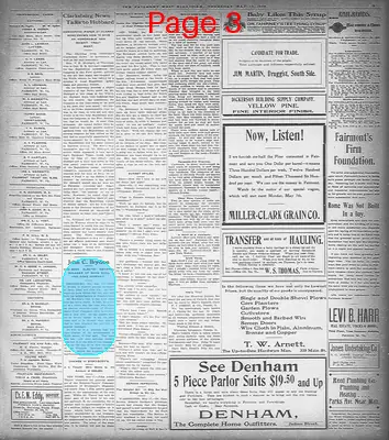 Page thumbnail for The Fairmont West Virginian