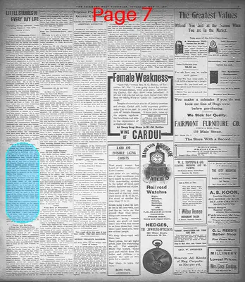 Page thumbnail for The Fairmont West Virginian