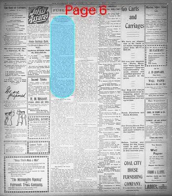 Page thumbnail for The Fairmont West Virginian