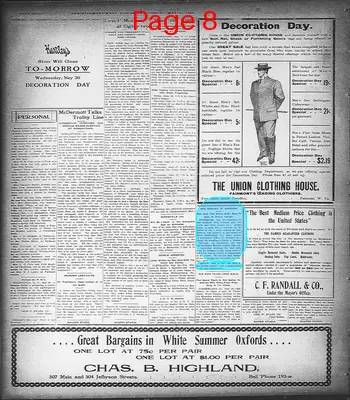 Page thumbnail for The Fairmont West Virginian