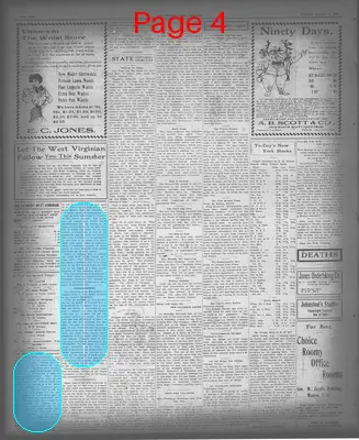 Page thumbnail for The Fairmont West Virginian