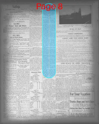 Page thumbnail for The Fairmont West Virginian