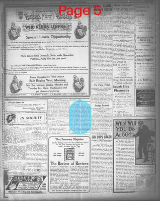 Page thumbnail for The Fairmont West Virginian