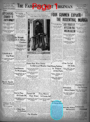 Page thumbnail for The Fairmont West Virginian