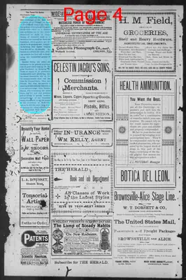 Page thumbnail for The Brownsville Daily Herald