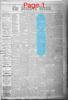 Page thumbnail for The Southern Herald