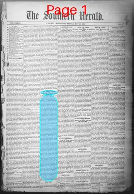 Page thumbnail for The Southern Herald