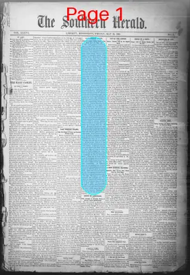 Page thumbnail for The Southern Herald