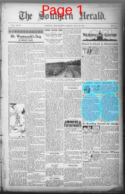 Page thumbnail for The Southern Herald