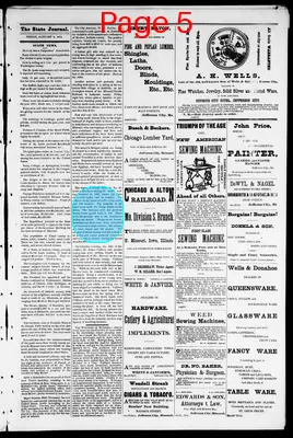 Page thumbnail for The State Journal