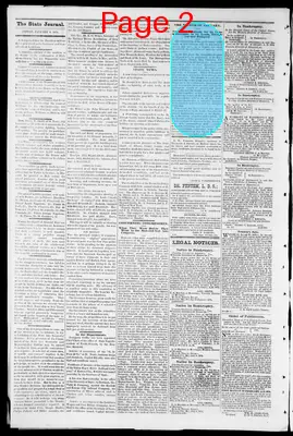 Page thumbnail for The State Journal